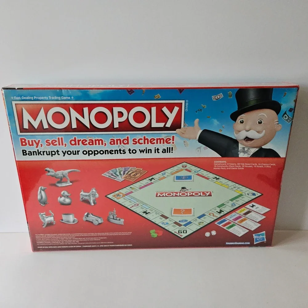 Monopoly Classic Board Game Hasbro - NEW Sealed
